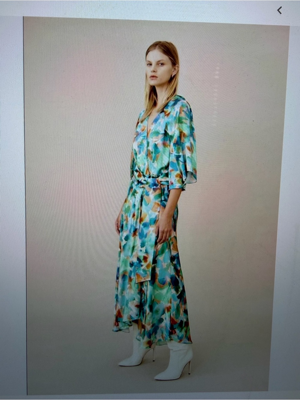 Ginger & Smart Silk Printed Two-Piece Set – Artistic Luxury Resort Style